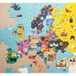 Geografinė dėlionė Mudpuppy Europa, 70 dalių kaina ir informacija | Dėlionės (puzzle) | pigu.lt