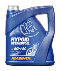 Mannol Hypoid Getriebeoel SAE 80W-90 GL-5, 4L цена и информация | Другие масла | pigu.lt