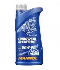 Масло трансмиссионное Mannol 8107 Universal 80W-90 GL-4, 1л цена и информация | Другие масла | pigu.lt