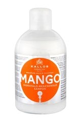 Atkuriamasis plaukų šampūnas su mango sviestu Kallos Mango Cosmetics 1000 ml kaina ir informacija | Šampūnai | pigu.lt