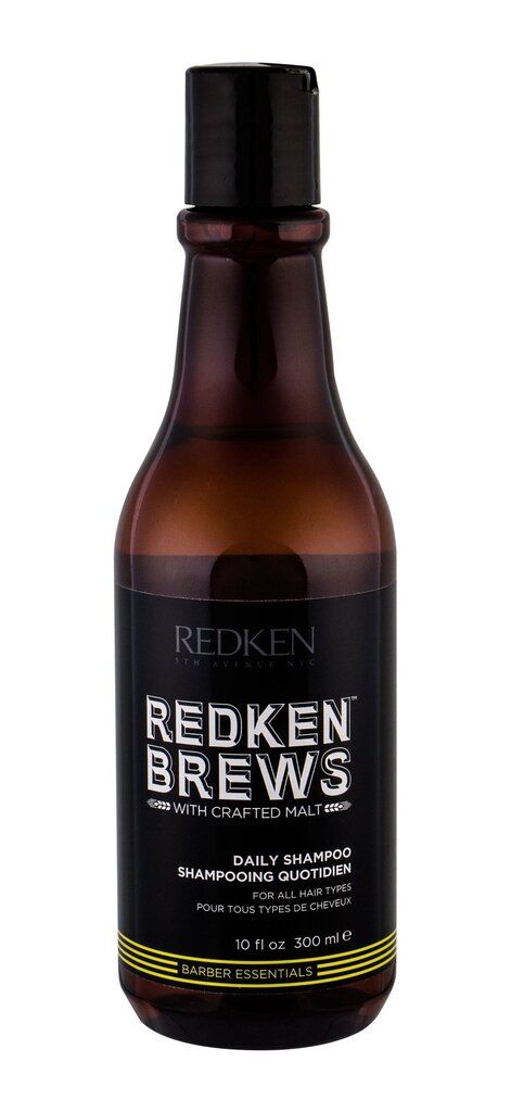 Kasdieninio naudojimo plaukų šampūnas vyrams Redken Brews 300 ml kaina ir informacija | Šampūnai | pigu.lt