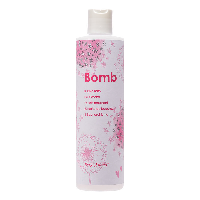 Vonios putos Bomb Cosmetics Pink Amour 300 ml kaina ir informacija | Dušo želė, aliejai | pigu.lt