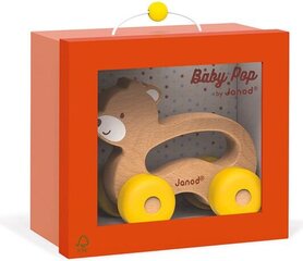 Детская деревянная игрушка на колесиках для детей Janod Baby pop цена и информация | Игрушки для малышей | pigu.lt