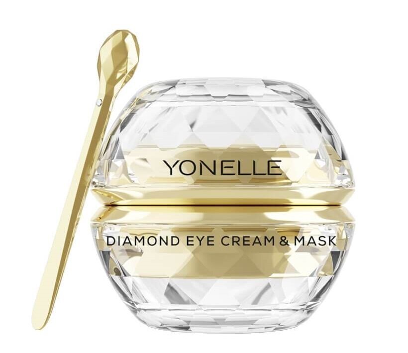 Paakių kremas-kaukė su deimantų dulkėmis Yonelle Diamond Eye Cream & Mask, 30 ml kaina ir informacija | Paakių kremai, serumai | pigu.lt