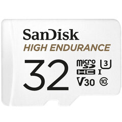 Карта памяти с адаптером Sandisk 32GB microSDHC цена и информация | Карты памяти для фотоаппаратов, камер | pigu.lt