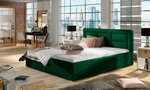 Кровать Rosano MTP, 200x200 см, зеленая