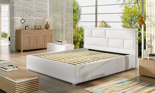 Кровать Latina MD, 140х200 см, светло-коричневая цена и информация | Кровати | pigu.lt