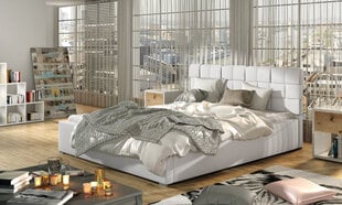 Кровать Grand MTP, 140x200 см, белая цена и информация | Кровати | pigu.lt