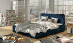 Кровать Grand MTP, 160x200 см, синяя