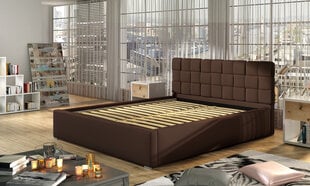 Кровать Grand MD, 160x200 см, черная цена и информация | Кровати | pigu.lt