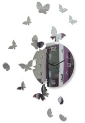 Настенные часы Летающие бабочки цена и информация | Часы | pigu.lt