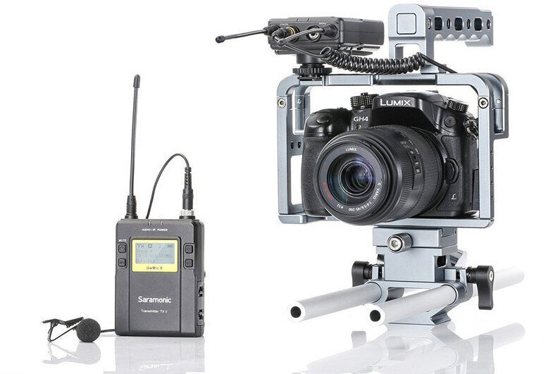 Saramonic UwMic9 TX9+RX9k kaina ir informacija | Priedai fotoaparatams | pigu.lt