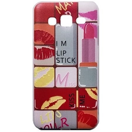 Mocco TPU Case Lip Stick Silicone Case for Apple iPhone 7 / Apple iPhone 8 Design 2 kaina ir informacija | Telefono dėklai | pigu.lt