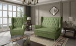 Комплект мягкой мебели Aros 2 + 1, светло-зеленый