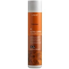 Šampūnas vario spalva dažytiems plaukams Lakme Teknia Ultra Copper 300 ml kaina ir informacija | Lakme Kvepalai, kosmetika | pigu.lt