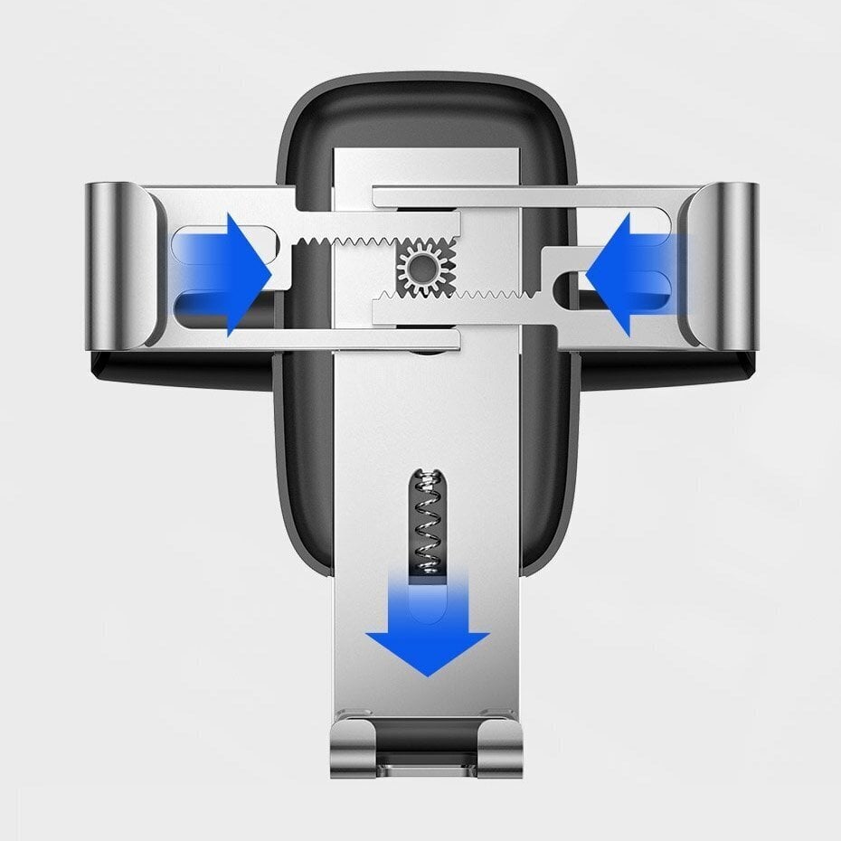 BASEUS SUYL-J01 METAL AGE GRAVITY CAR MOUNT CD VER kaina ir informacija | Telefono laikikliai | pigu.lt