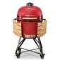 Keraminė kepsninė KAMADO BONO GRANDE 59cm, raudona цена и информация | Kepsninės, griliai | pigu.lt