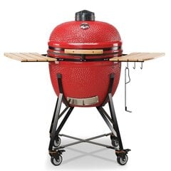 Keraminė kepsninė Kamado Bono Limited, 64 cm, raudona kaina ir informacija | Kepsninės, griliai | pigu.lt