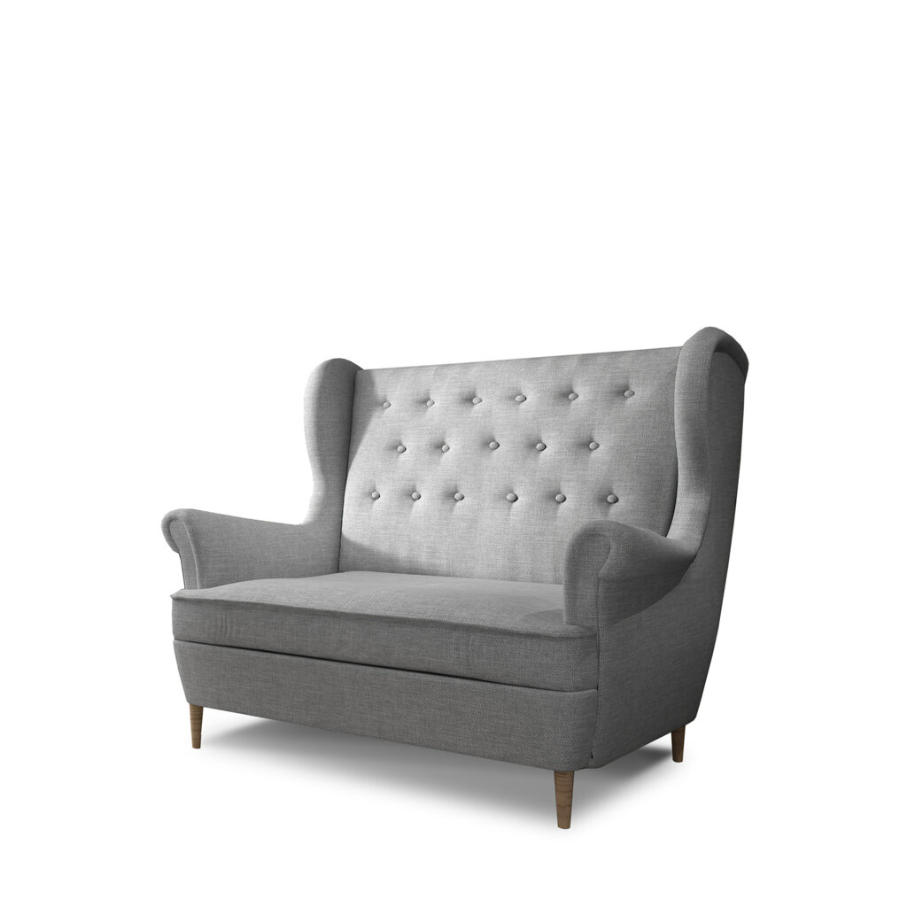Sofa NORE Aros, šviesiai pilka kaina ir informacija | Sofos | pigu.lt
