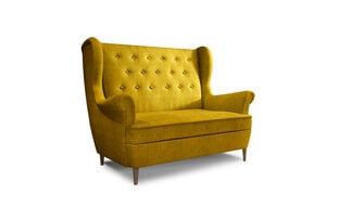 Sofa NORE Aros, geltona kaina ir informacija | Sofos | pigu.lt