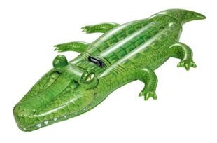 Pripučiamas krokodilas Bestway 203 cm x 117 cm, 41011 kaina ir informacija | Pripučiamos ir paplūdimio prekės | pigu.lt