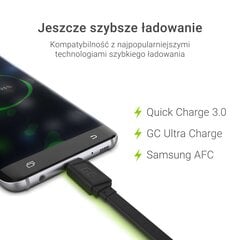 Green Cell USB/Micro USB laidas, 25 cm kaina ir informacija | Laidai telefonams | pigu.lt