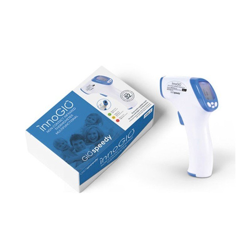 Bekontaktis skaitmeninis termometras InnoGIO Infrared Thermometer GIOSpeedy HW-2 kaina ir informacija | Sveikatos priežiūros priemonės | pigu.lt