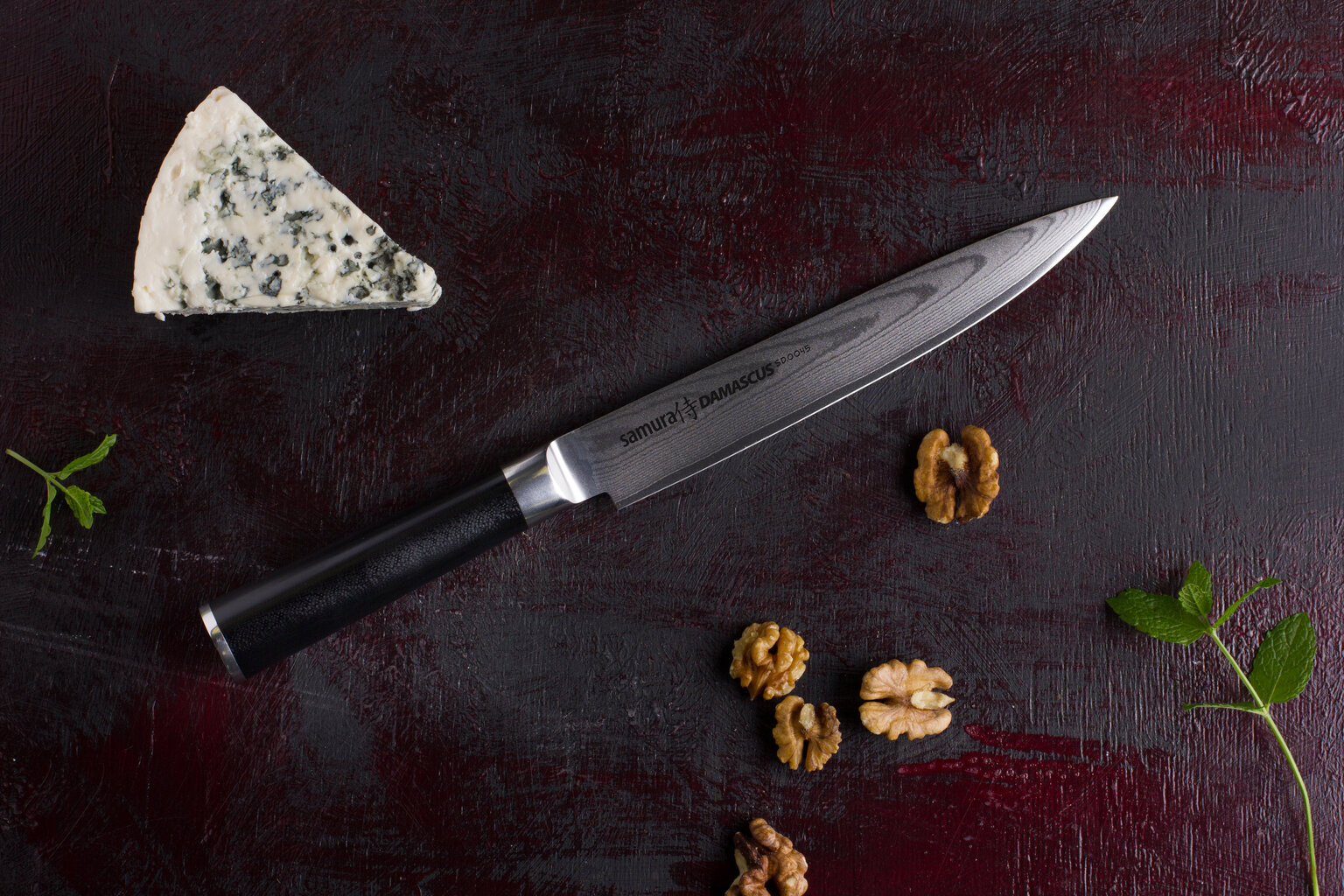 Samura DAMASCUS pjaustymo peilis, 20 cm kaina ir informacija | Peiliai ir jų priedai | pigu.lt