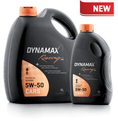 Спортивное моторное масло DYNAMAX RACING SM 5W50 1л цена и информация | Моторные масла | pigu.lt