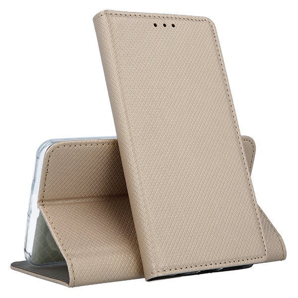 Mocco Smart Magnet Book Case For Samsung M105 Galaxy M10 Gold kaina ir informacija | Telefono dėklai | pigu.lt