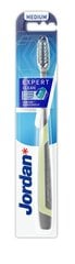 Зубная щетка Jordan Expert Clean, средней мягкости цена и информация | Зубные щетки, пасты | pigu.lt