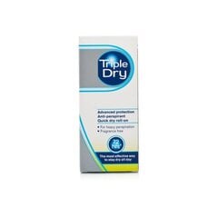 Bekvapis rutulinis antiperspirantas Triple Dry, 50 ml kaina ir informacija | Dezodorantai | pigu.lt