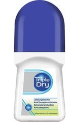 Bekvapis rutulinis antiperspirantas Triple Dry, 50 ml kaina ir informacija | Dezodorantai | pigu.lt