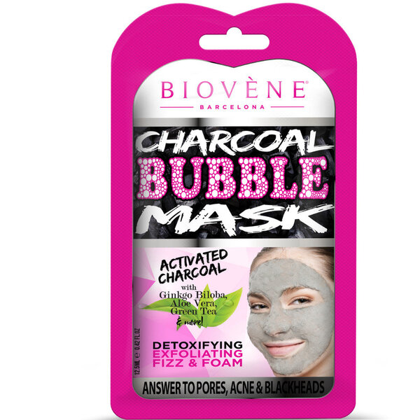 Burbulinė veido kaukė BIOVENE 12,5 ml kaina | pigu.lt