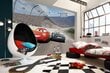 Fototapetai Cars 3 Curve цена и информация | Vaikiški fototapetai | pigu.lt