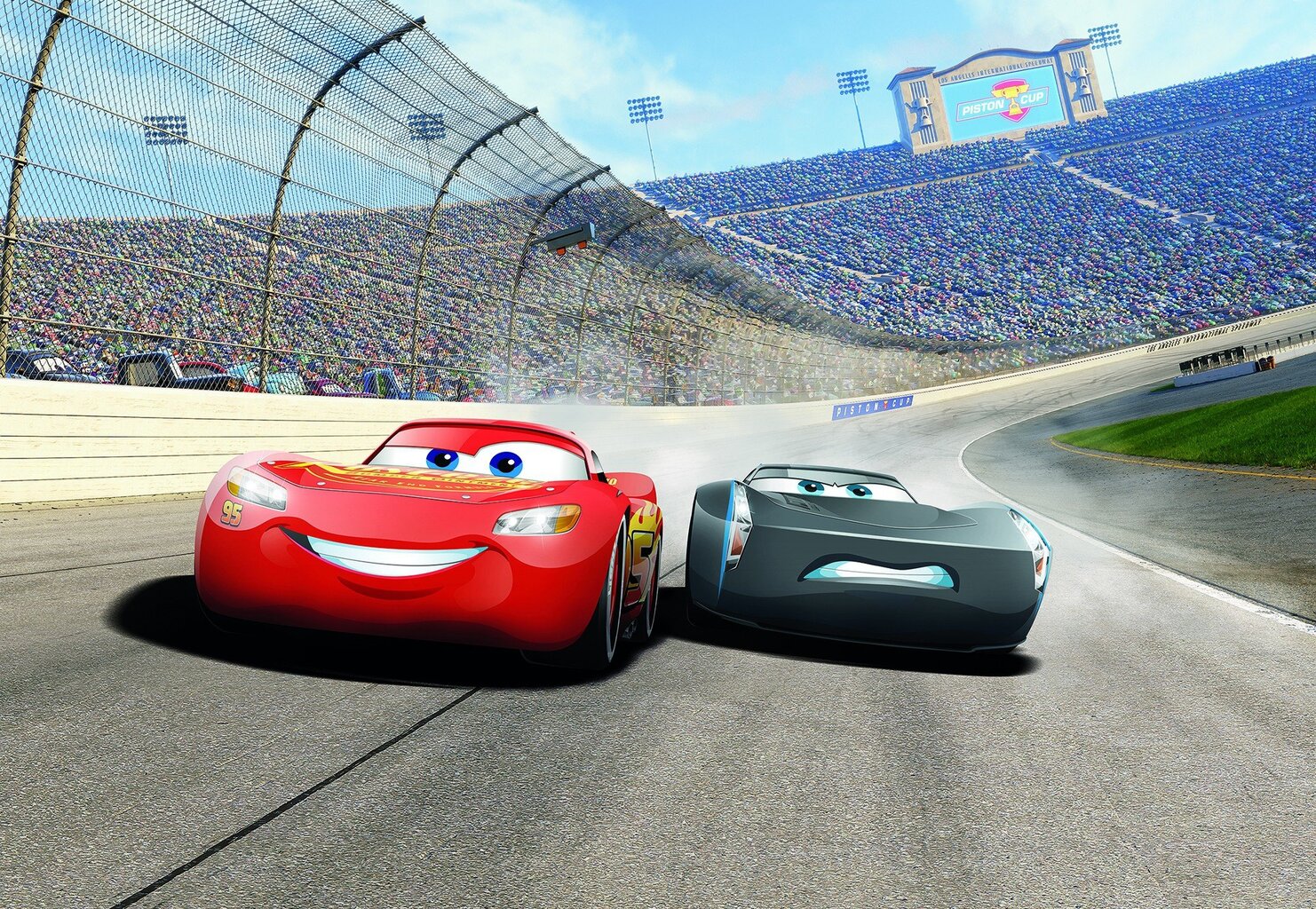 Fototapetai Cars 3 Curve цена и информация | Vaikiški fototapetai | pigu.lt