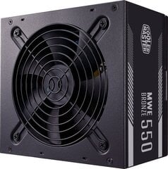 Cooler Master MWE Bronze 550 kaina ir informacija | Maitinimo šaltiniai (PSU) | pigu.lt