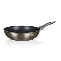Сковорода Metallic Wok 28 х 7,8 см цена и информация | Cковородки | pigu.lt
