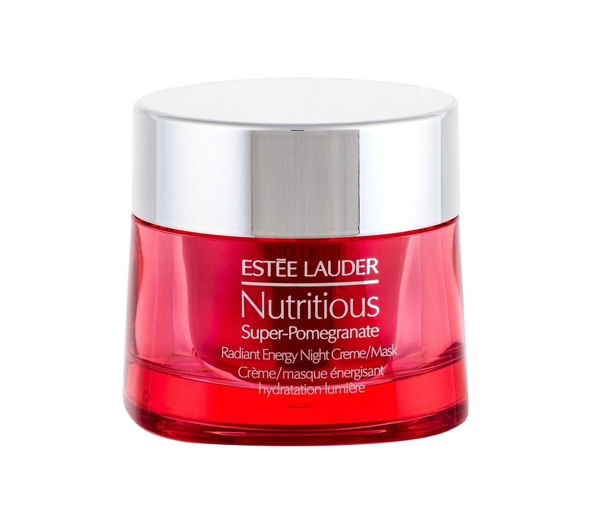 Drėkinamasis naktinis veido kremas Estee Lauder Nutritious Super-Pomegranate, 50 ml kaina ir informacija | Veido kremai | pigu.lt