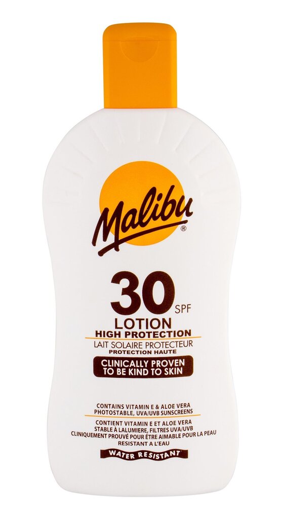 Apsauginis losjonas nuo saulės Malibu SPF 30 400 ml kaina ir informacija | Kremai nuo saulės | pigu.lt