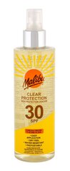 Защитный спрей от солнца Malibu Clear Protection SPF30 250 мл цена и информация | Кремы от загара | pigu.lt