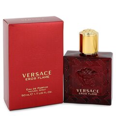 Мужская парфюмерия Eros Flame Versace EDP: Емкость - 50 ml цена и информация | Versace Духи, косметика | pigu.lt