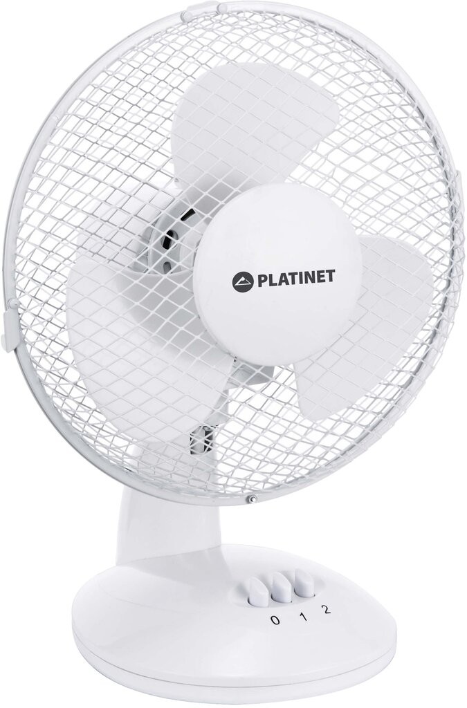 Ventiliatorius Platinet fan 9", baltas kaina ir informacija | Ventiliatoriai | pigu.lt