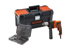 Gręžtuvas Black & Decker BEH850KA32-QS цена и информация | Шуруповерты, дрели | pigu.lt