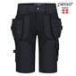 Šortai su kišenėmis Pesso Titan Flexpro, pilki цена и информация | Darbo rūbai | pigu.lt