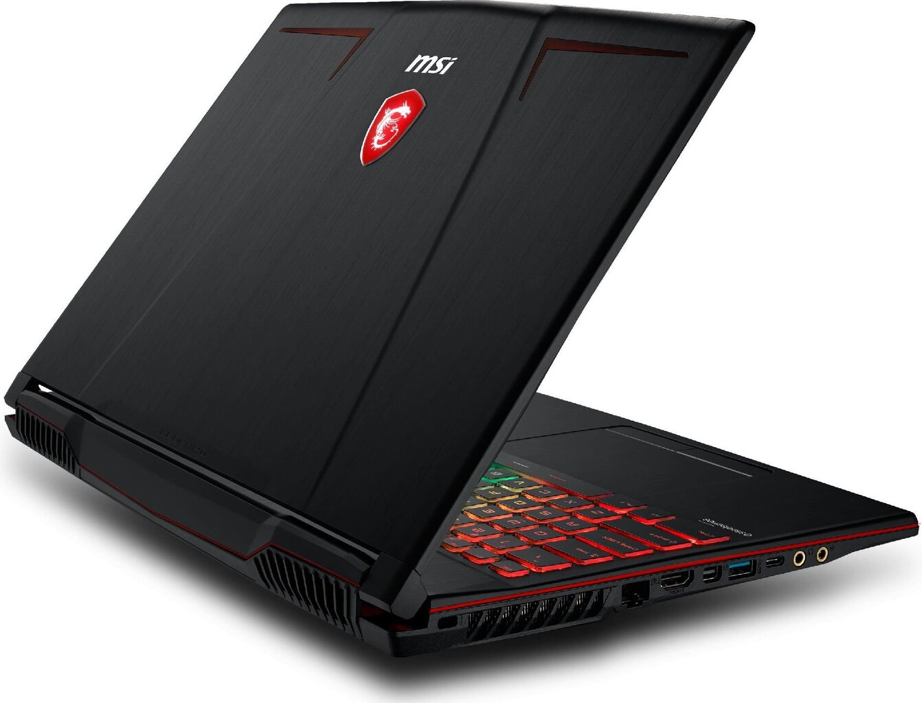 MSI GP63 Leopard 8RE-404PL 8 GB RAM/ 256 GB M.2 PCIe/ 1TB HDD/ Windows 10 Home kaina ir informacija | Nešiojami kompiuteriai | pigu.lt