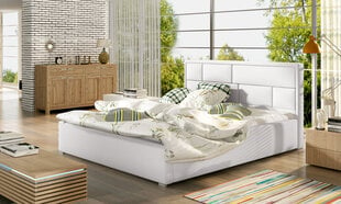 Кровать Latina MTP, 180x200 см, белая цена и информация | Кровати | pigu.lt