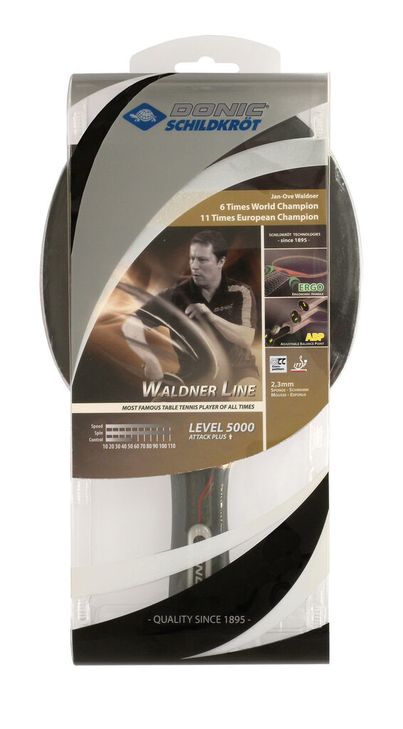 Stalo teniso raketė Schildkrot Donic Waldner 5000 kaina ir informacija | Stalo teniso raketės, dėklai ir rinkiniai | pigu.lt
