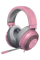 Проводные наушники Razer Kraken Wired Stereo Quartz Pink Edition цена и информация | Теплая повязка на уши, черная | pigu.lt