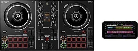 DJ pultas Pioneer DDJ-200, juodas kaina ir informacija | Priedai muzikos instrumentams | pigu.lt